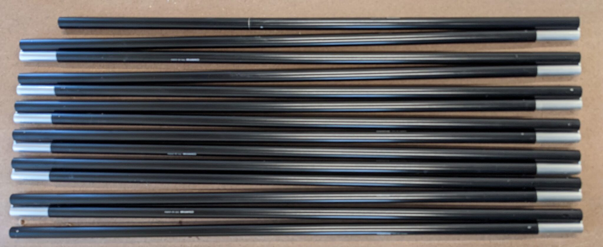 .340 Aluminum Pole to Your Measurements Tent Pole Technologies