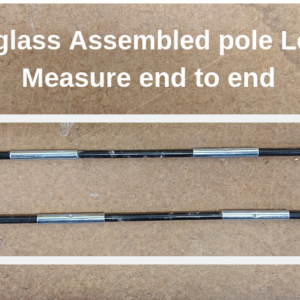 6.9mm Fiberglass Pole to Your Measurements