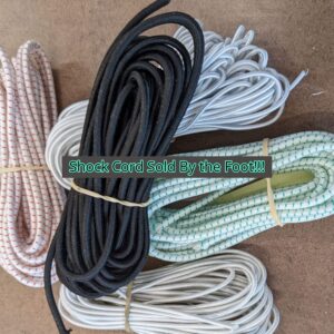 Standard Shock cord 1/8 - American Made